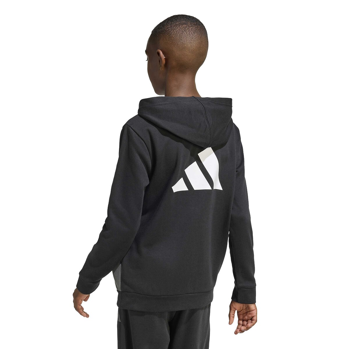 Sweat à capuche 7/8-15/16 ans noir, ADIDAS SPORTSWEAR