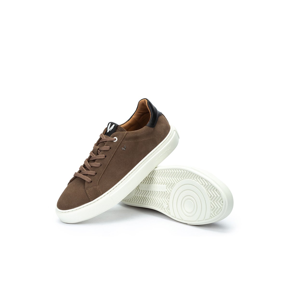 Baskets cuir Hastings laurel, MARTINELLI