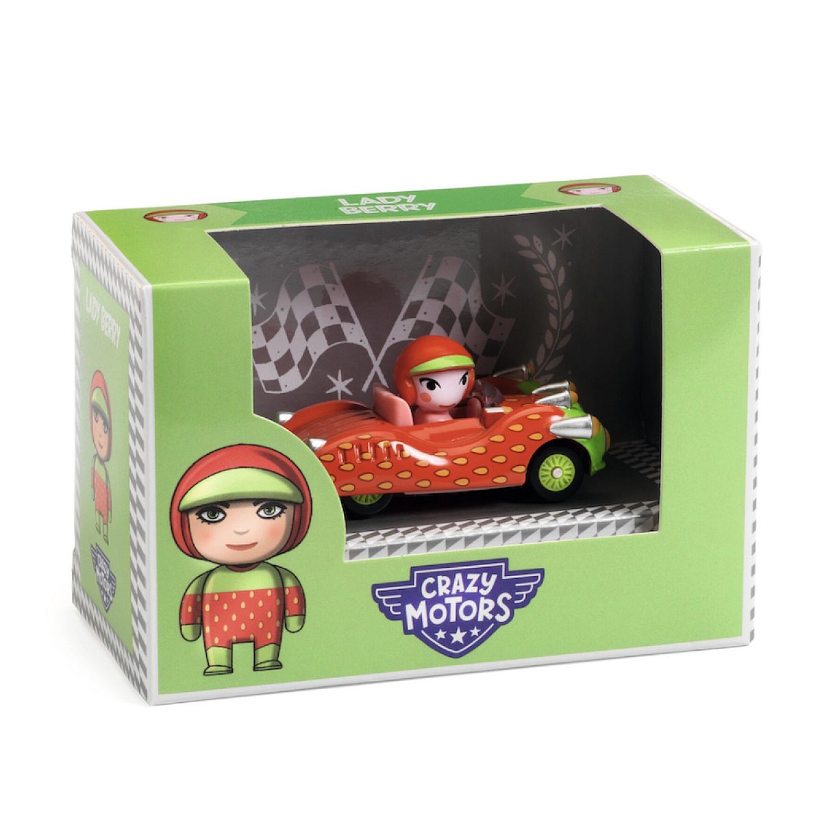 Lady Berry - Crazy Motors - couleur unique, DJECO