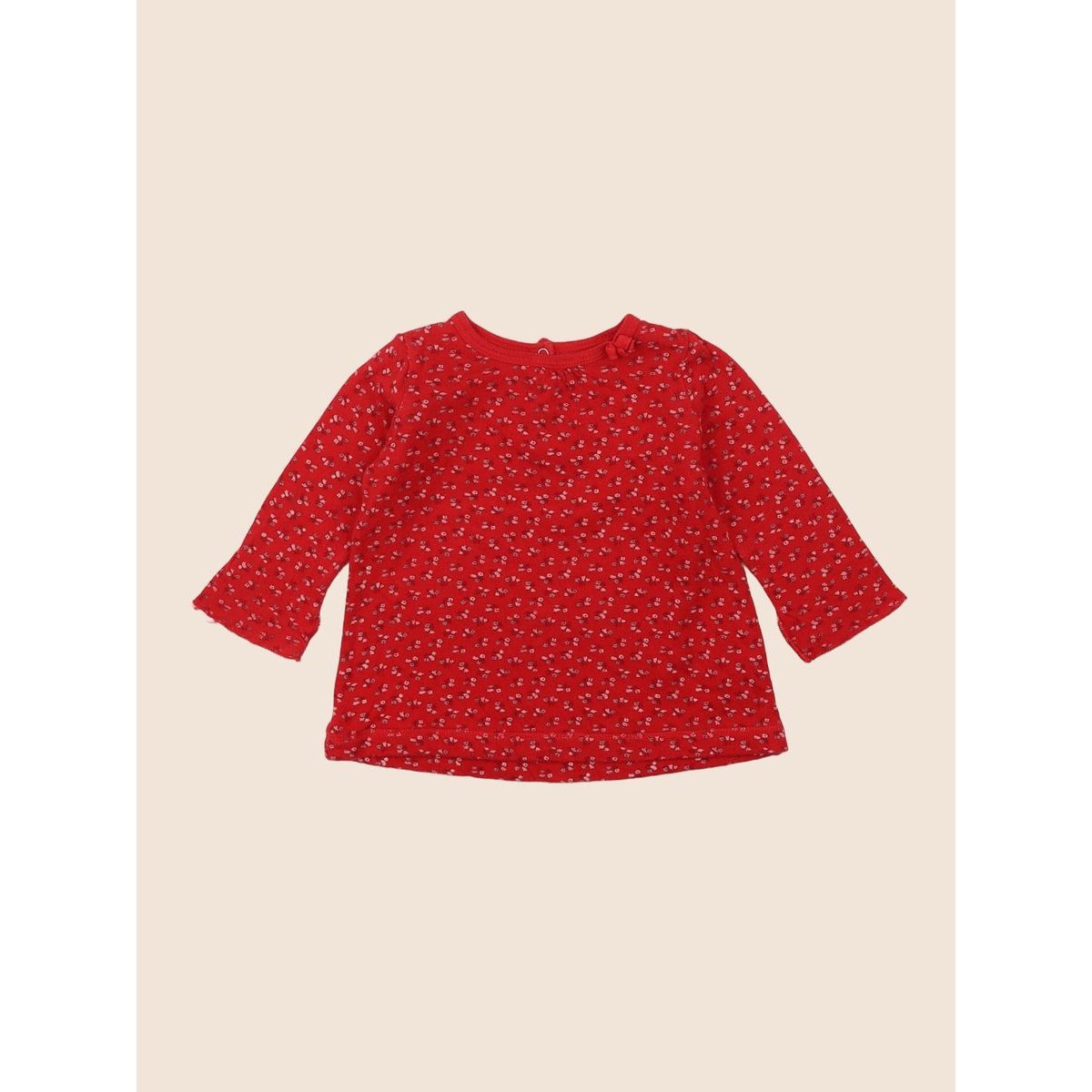 Tee-shirt - Très bon état rouge, PETIT BATEAU
