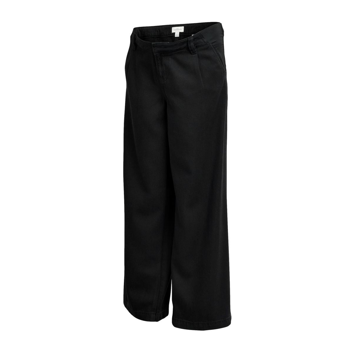 Jean palazzo en tencel™ mélangé maternité noir, NEXT