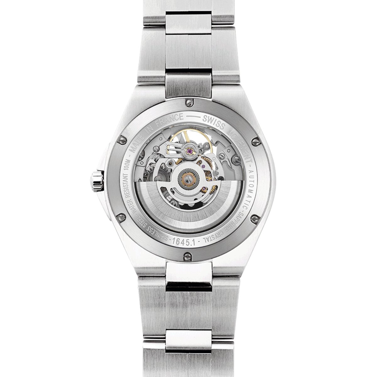 Montre Analogique CAP CAMARAT argenté kaki argenté, HERBELIN