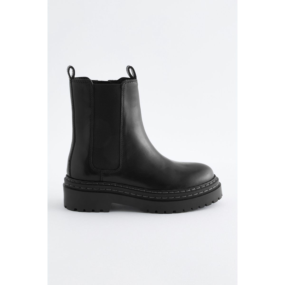 Bottines chelsea à semelle épaisse noir, NEXT