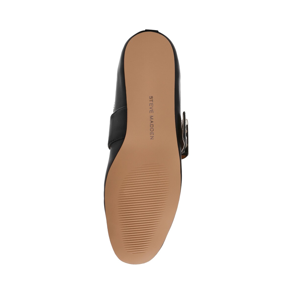 Leren platte ballerina's Atlantica zwart, STEVE MADDEN