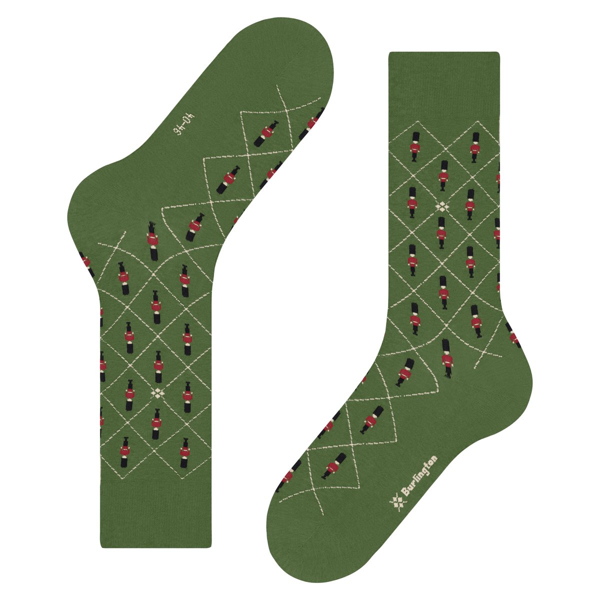 Chaussettes Guard Opaque fir green (7656), BURLINGTON