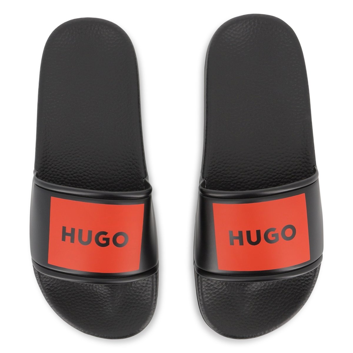 Claquettes black, HUGO KIDSWEAR