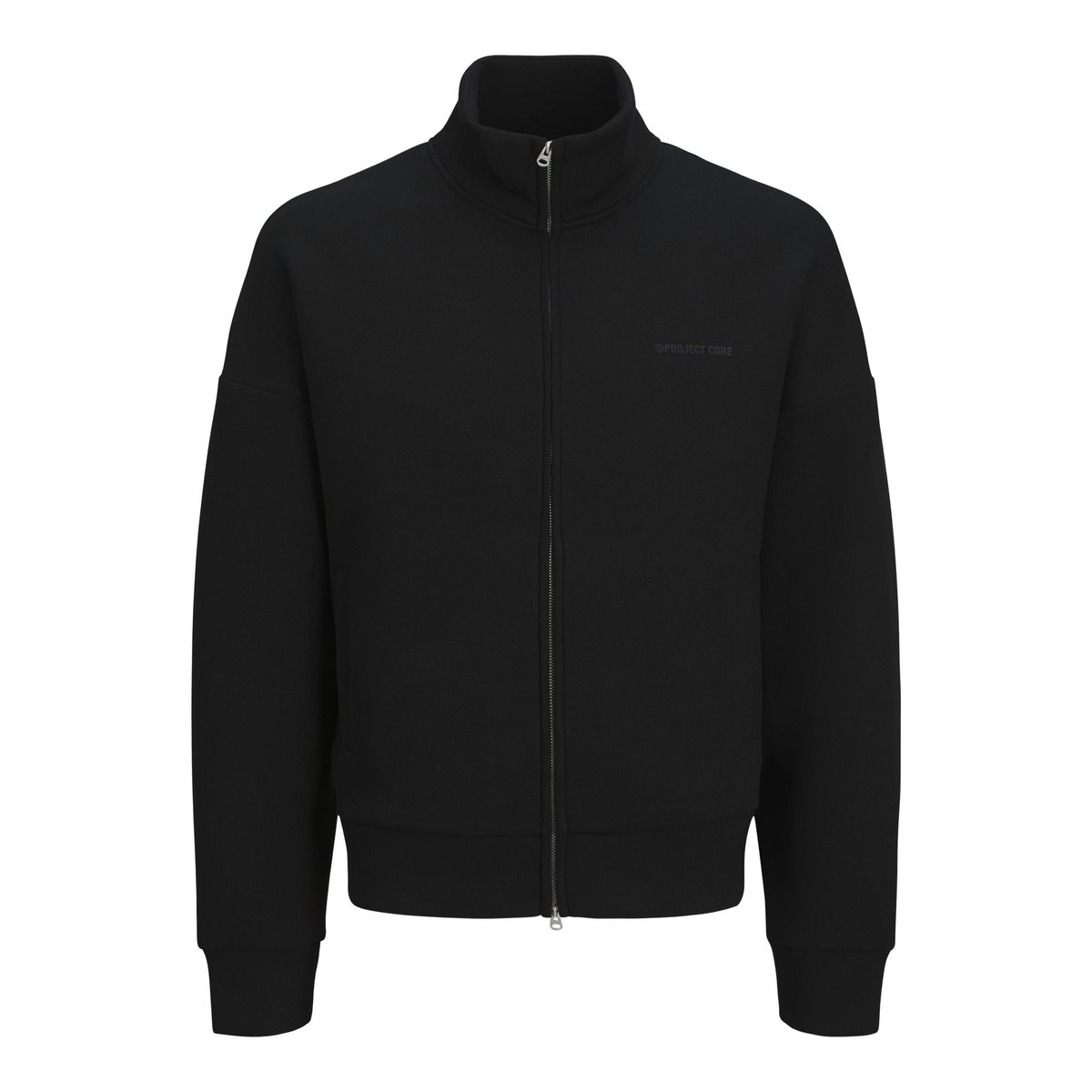 Sweat À Fermeture Éclair noire - black, JACK & JONES