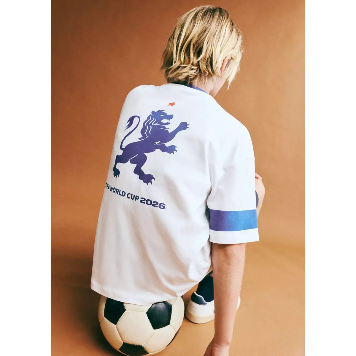 T-shirt Angleterre Football blanc, MANGO KIDS