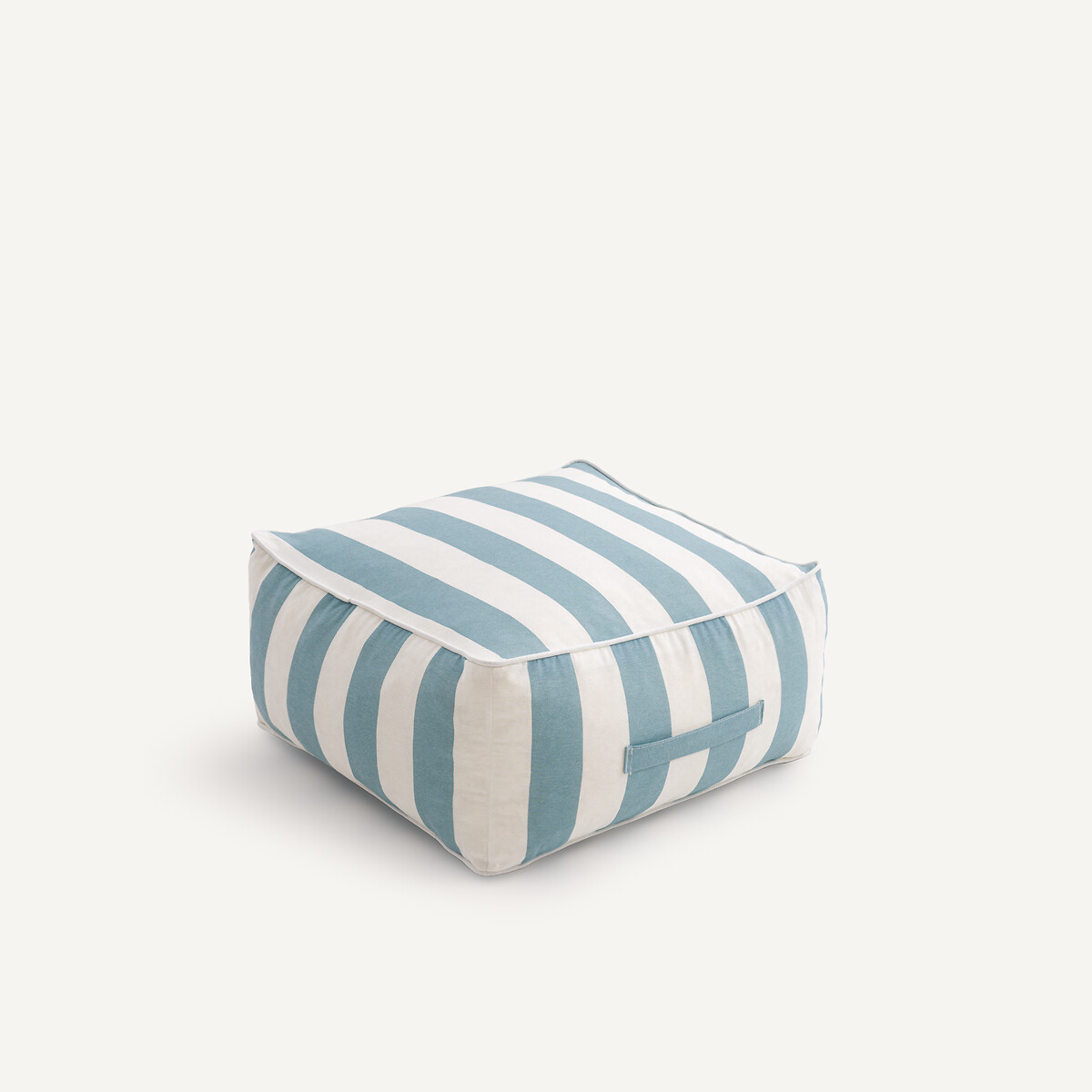 Coussin de sol d'extérieur, 50x50 cm, HENDAYE bleu grisé, LA REDOUTE INTERIEURS