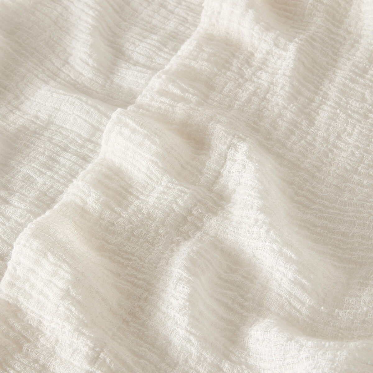 Emisis Linen Openwork Voile Panel ecru , AM.PM