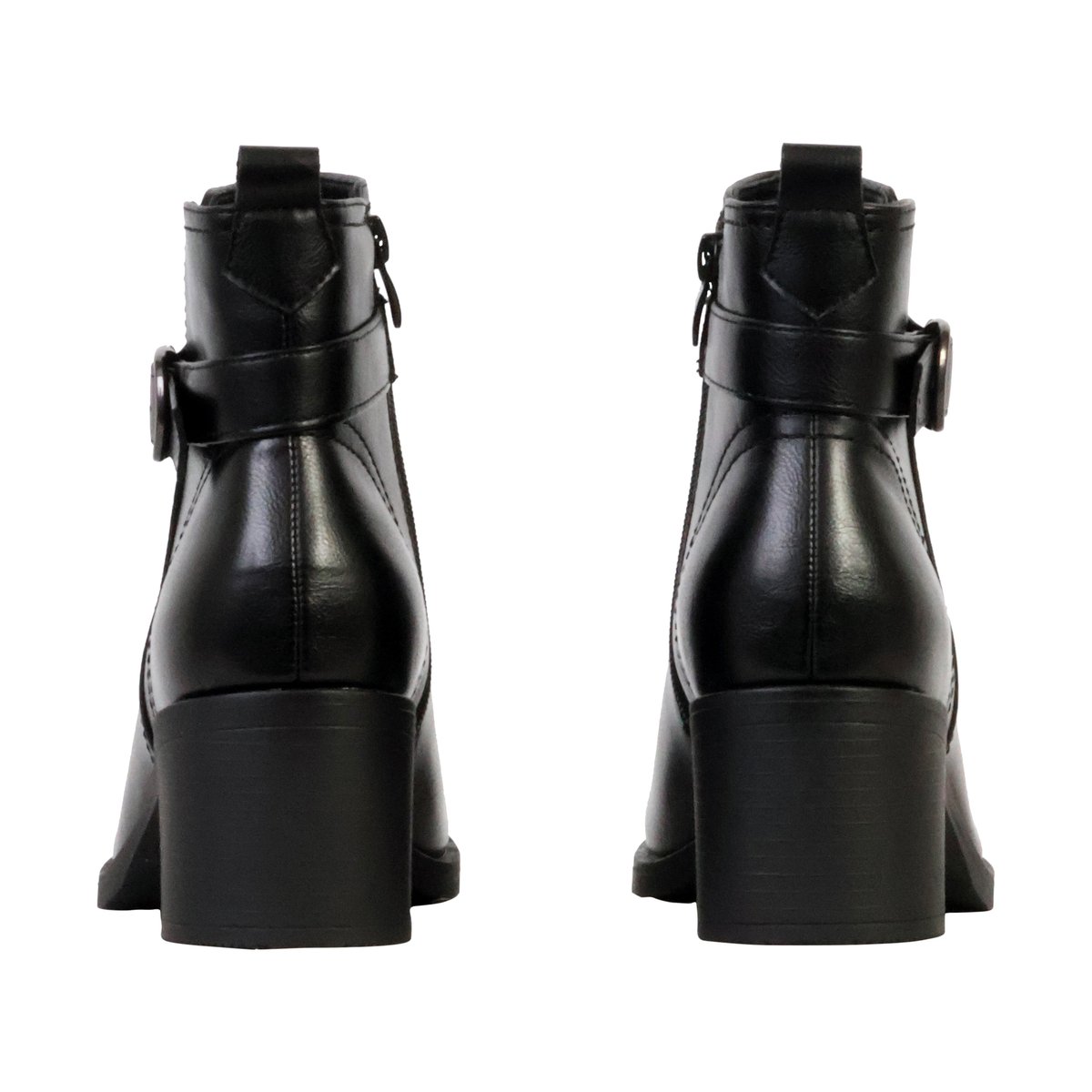 Bottines à Talon Zip noir, ENZA NUCCI