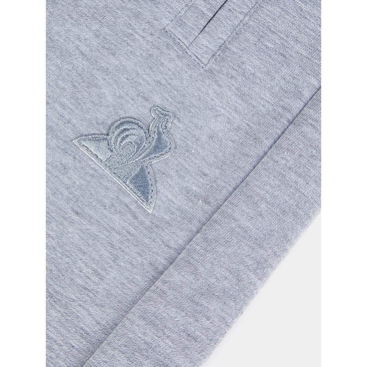 Pantalon large Essentiel en molleton léger Essentiels ton/ton gris chiné clair, LE COQ SPORTIF