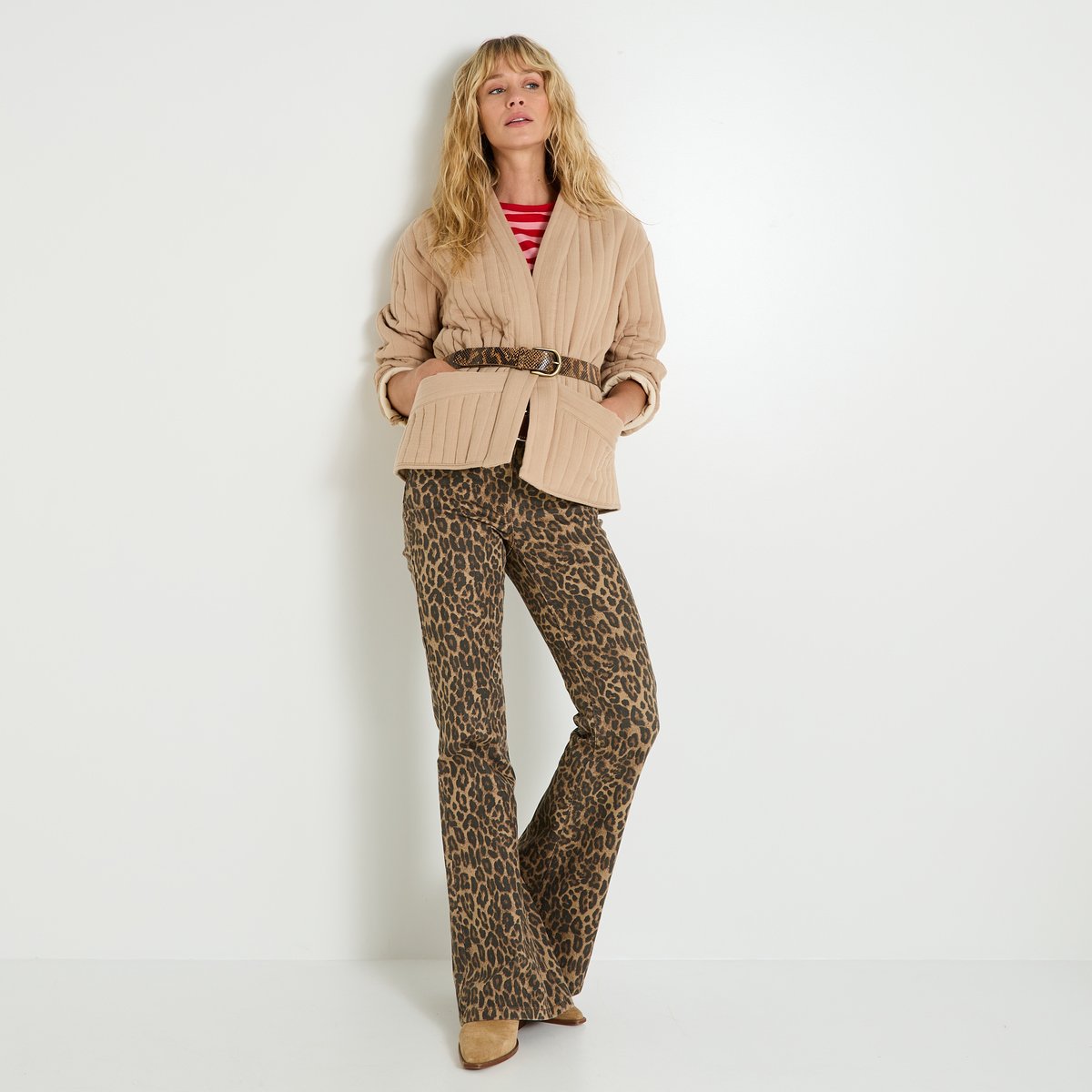 Veste matelassée beige, GRAIN DE MALICE