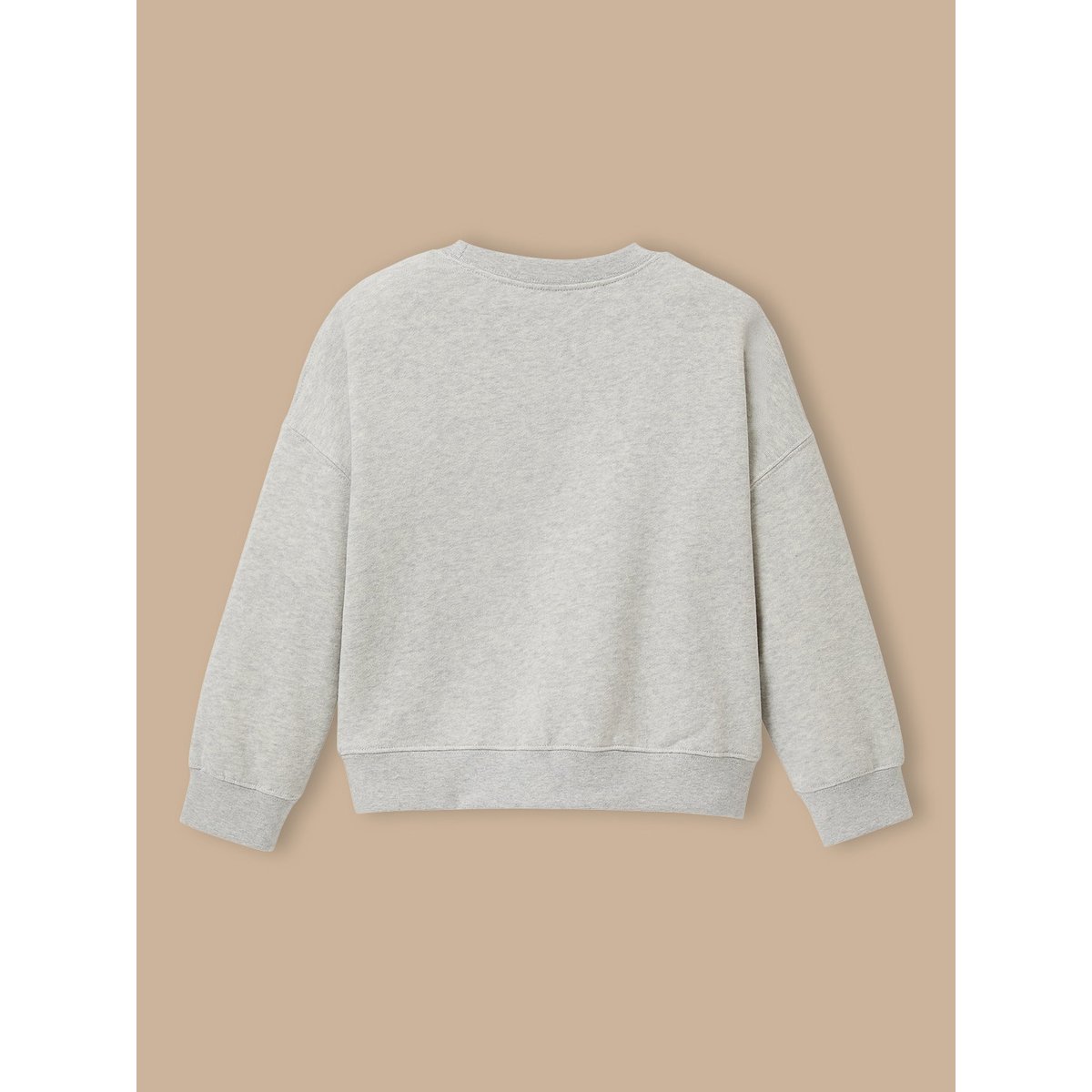 Sweat Cool Team  tissu Liberty - coton biologique gris chine, CYRILLUS