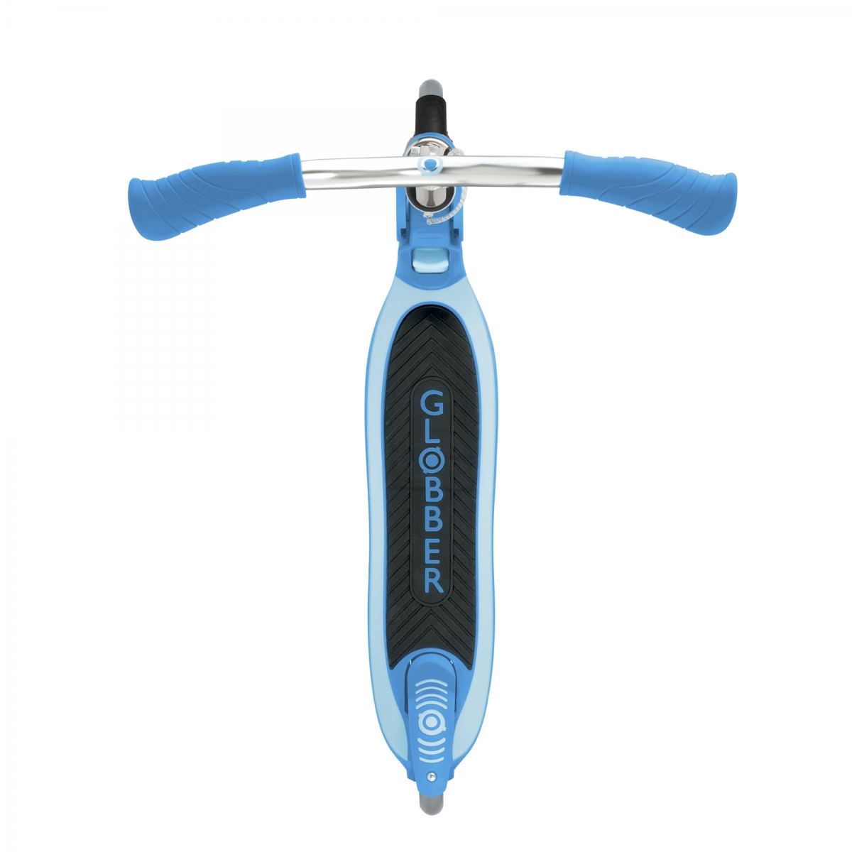 Trottinette 2 roues FLOW FOLDABLE 125 V2 bleu ciel, GLOBBER