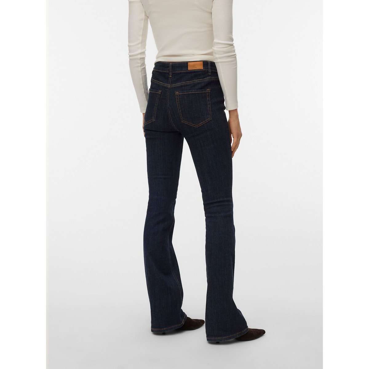 Jean Flare, taille standard dark blue, VERO MODA