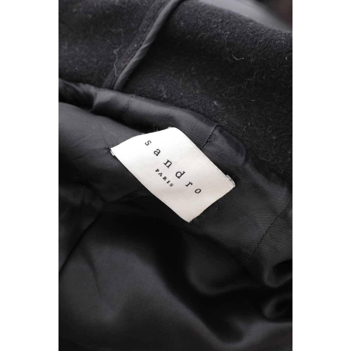 Manteau - Très Bon État noir, SANDRO