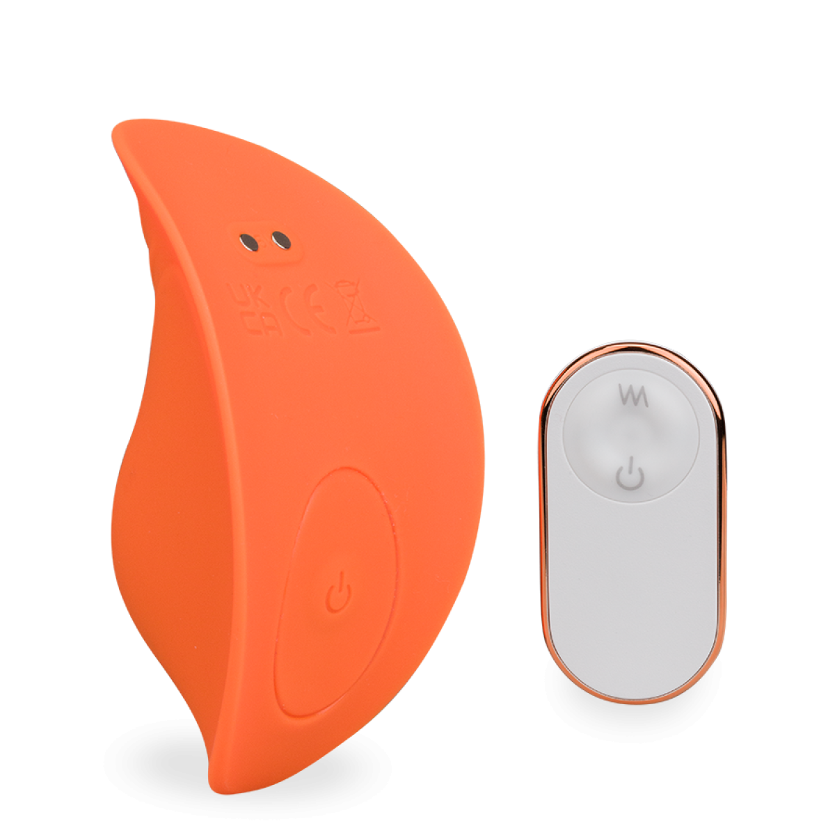 Vibromasseur télécommandé Riviera - Vibromasseur femme et couple orange, LOVE AND VIBES