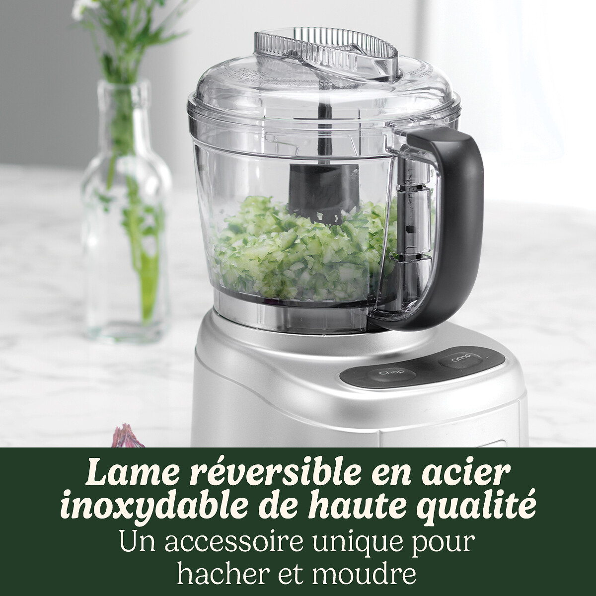 Robot mini prep pro ECH4E inox, CUISINART