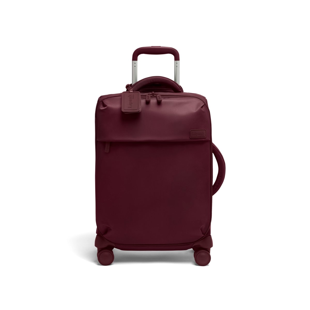 Plume valise 4 roues taille S bordeaux, LIPAULT