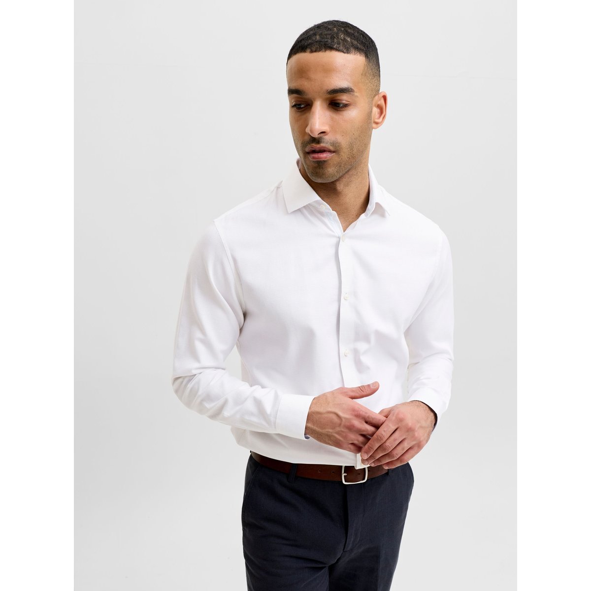 Chemise white, JACK & JONES