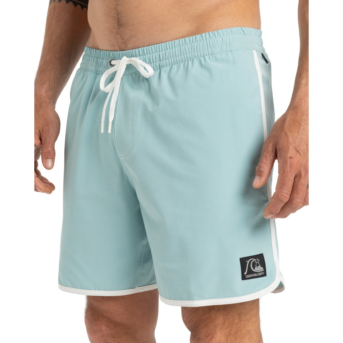 Short de bain ORIGINAL SCALLOP 17" bleu aquifer, QUIKSILVER