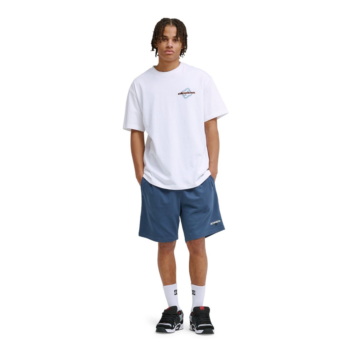 Short en molleton VANTURA. bleu dark denim, DC SHOES