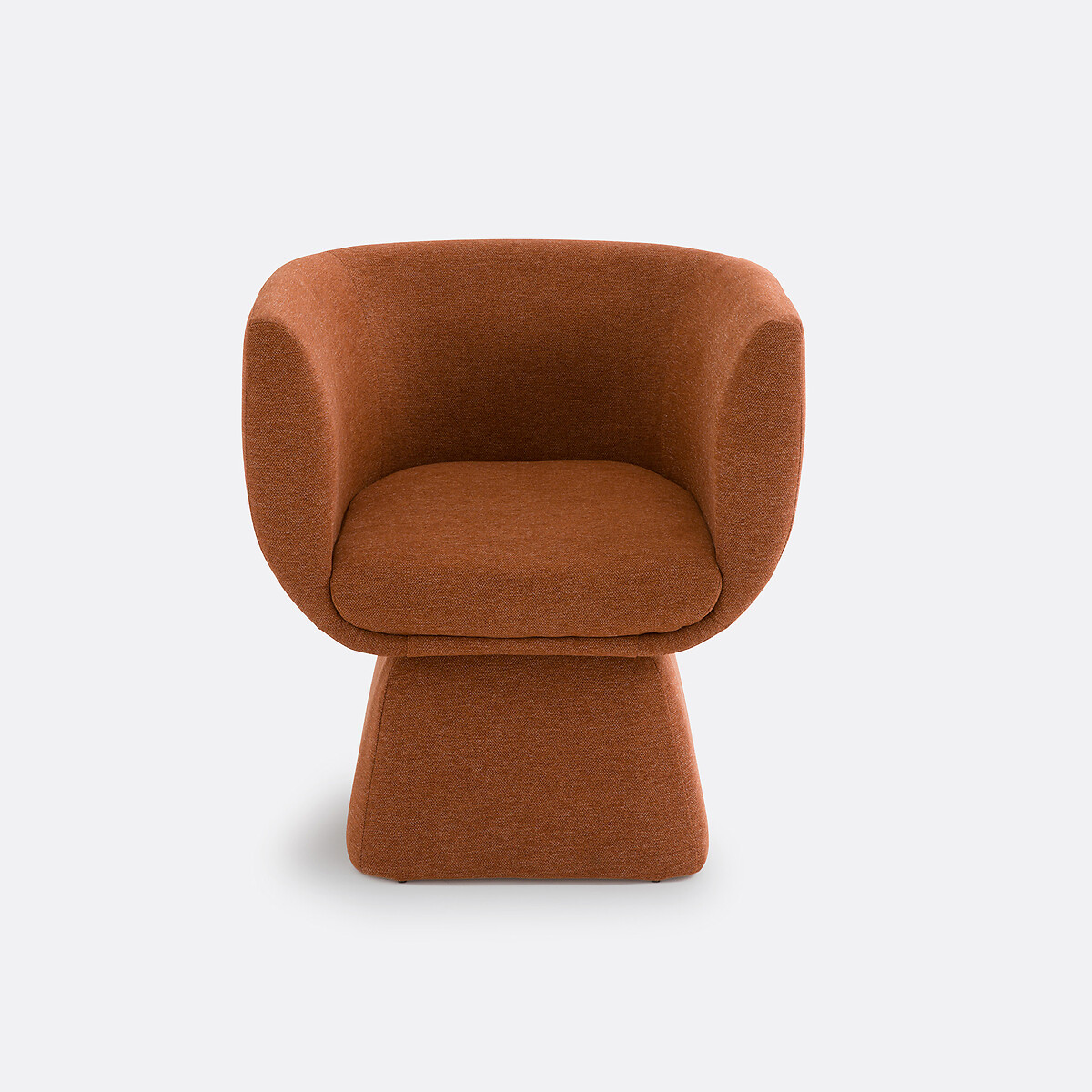 Fauteuil forme tulipe, Corole rouge, LA REDOUTE INTERIEURS
