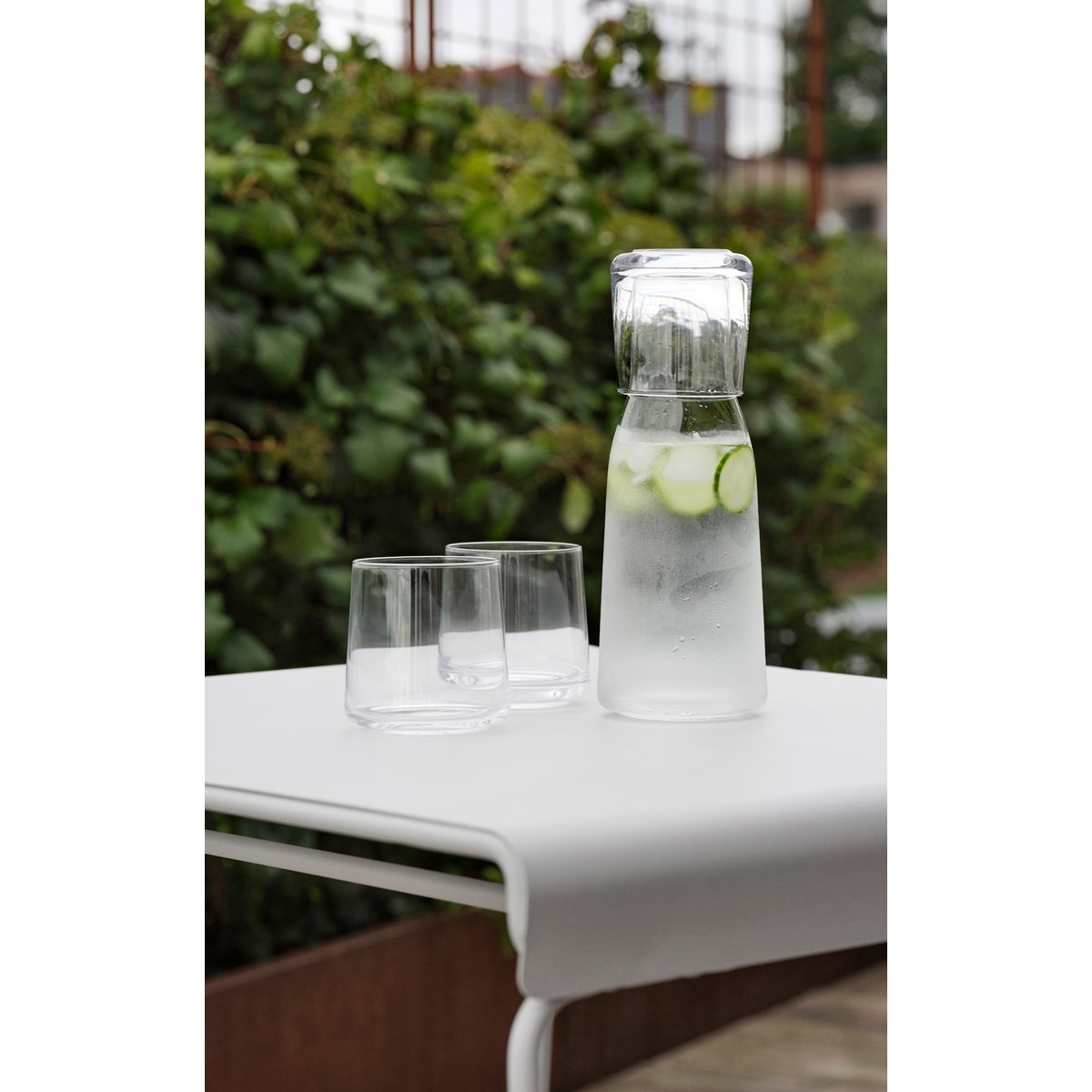 Table A-CAFÉ TABLE OUTDOOR gris clair, ZONE DENMARK