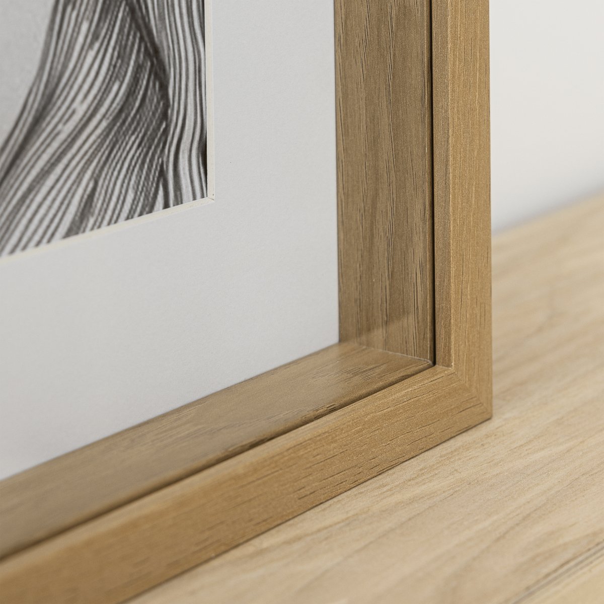 Cadre avec passe-partout, MILO CASE beige, INSPIRE