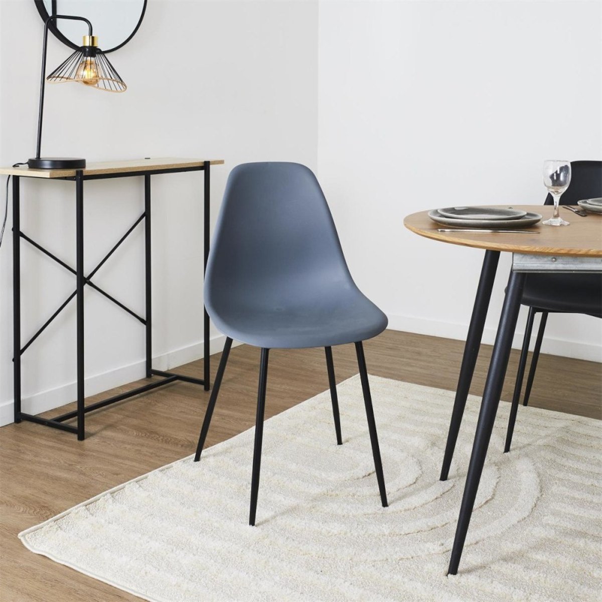 Chaise Gustav Grise gris, DECORATIE