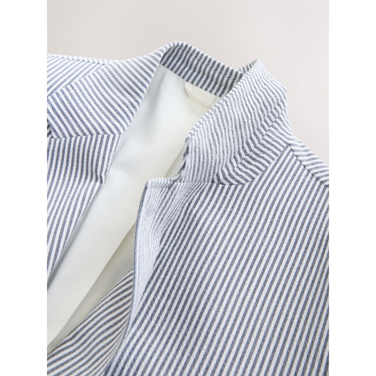 Veste de costume décontractée en seersucker bleu, NEXT