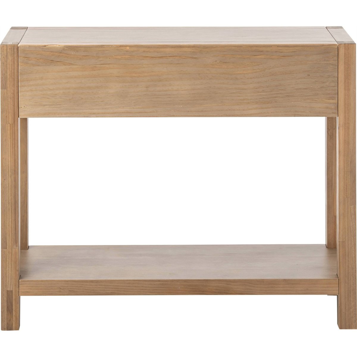 Console en bois de pin avec tiroirs naturel, RECOLLECTION