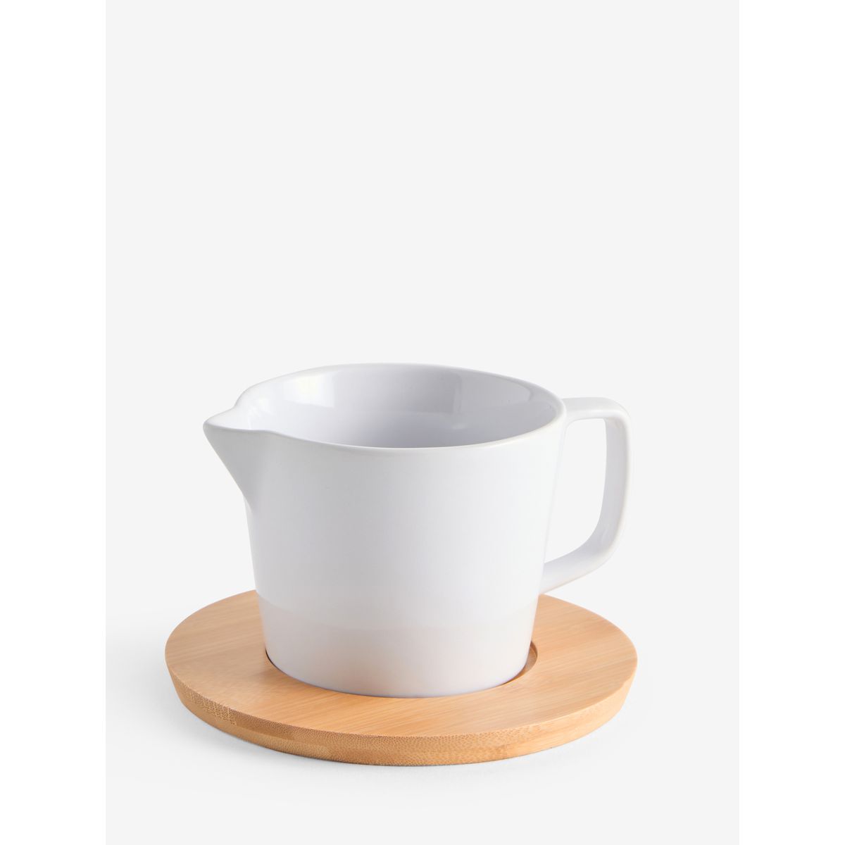 Saucière nova avec plateau blanc, NEXT