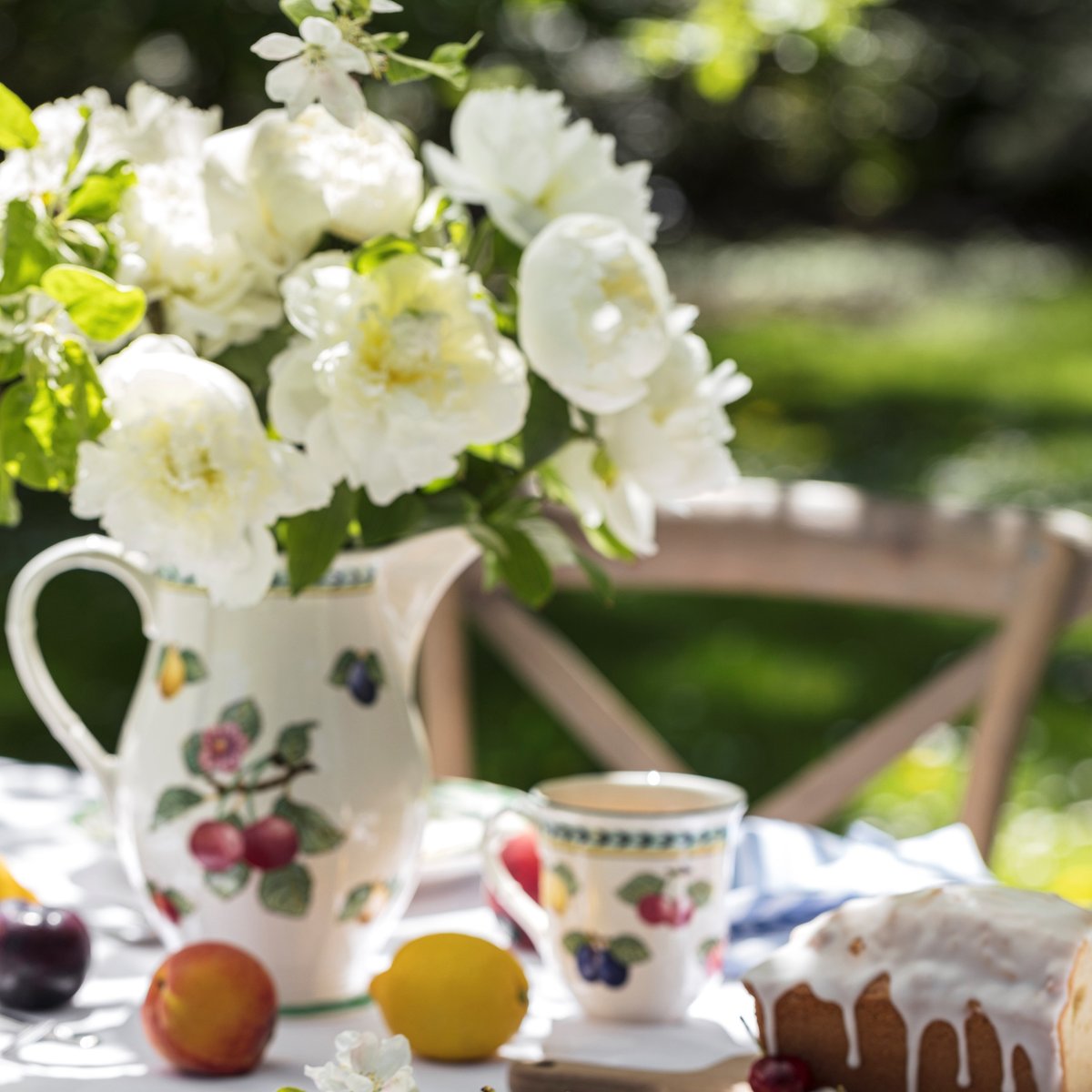 Cruche FRENCH GARDEN multicolore, VILLEROY & BOCH