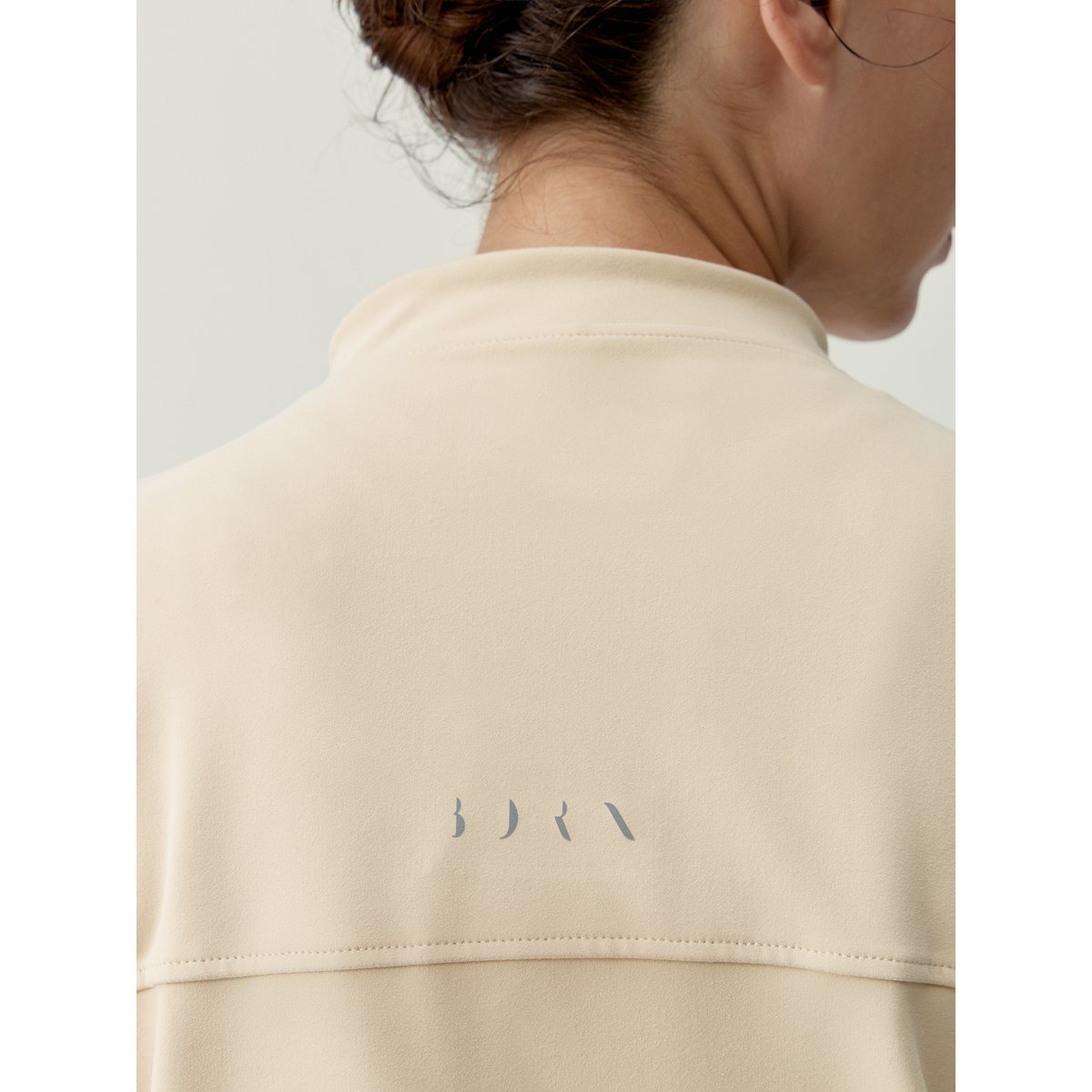 Veste de sport femme Leila Avec poches fermeture éclair beige naturel, BORN