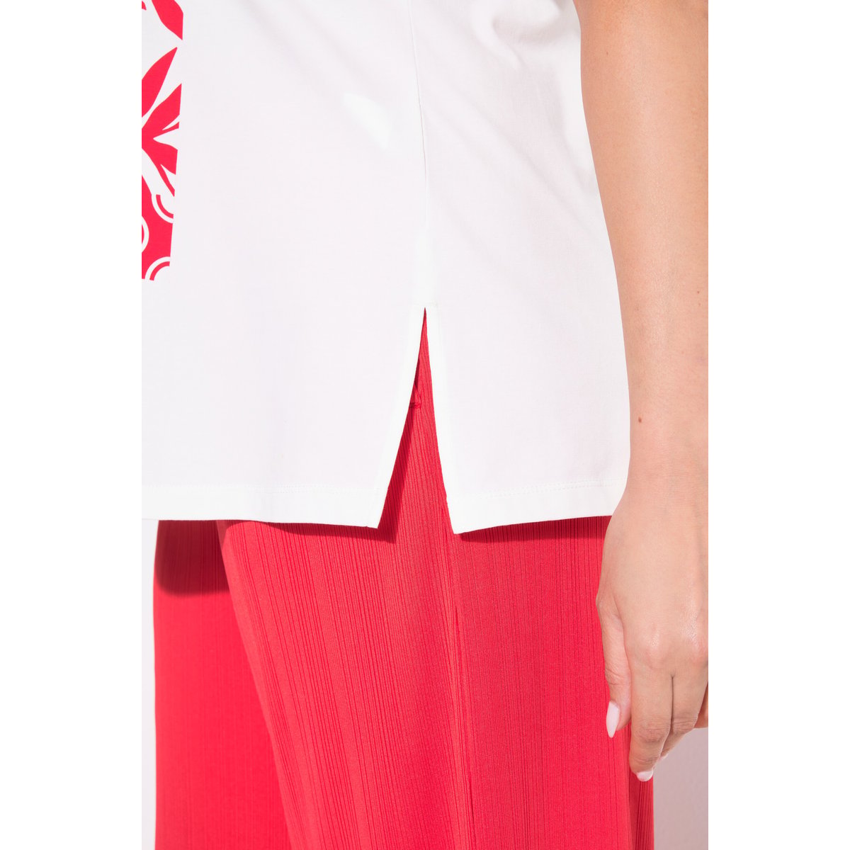 T-shirt blanc cassé, ULLA POPKEN