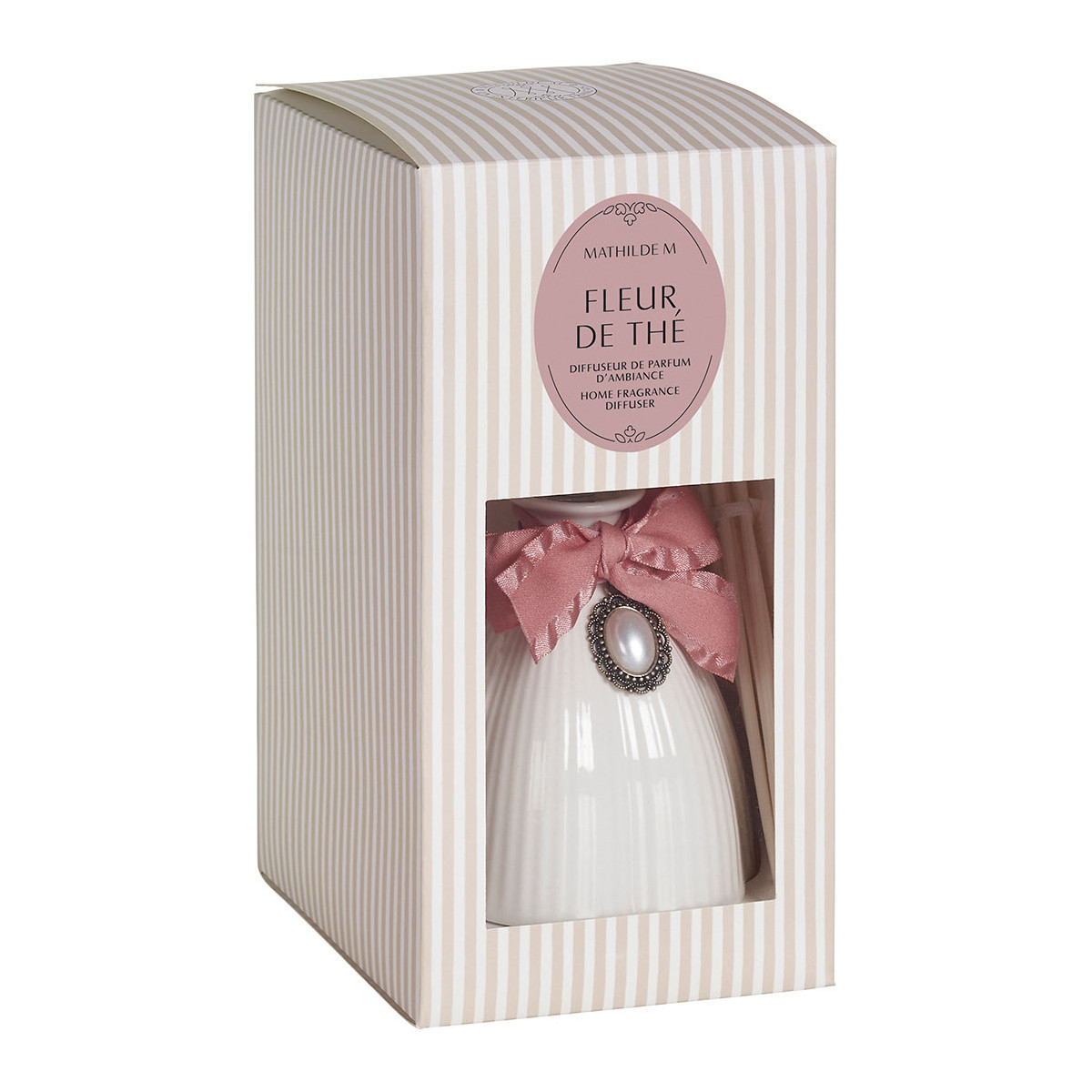 Diffuseur de parfum d'ambiance 200 ml - Fleur de Thé blanc, MATHILDE M