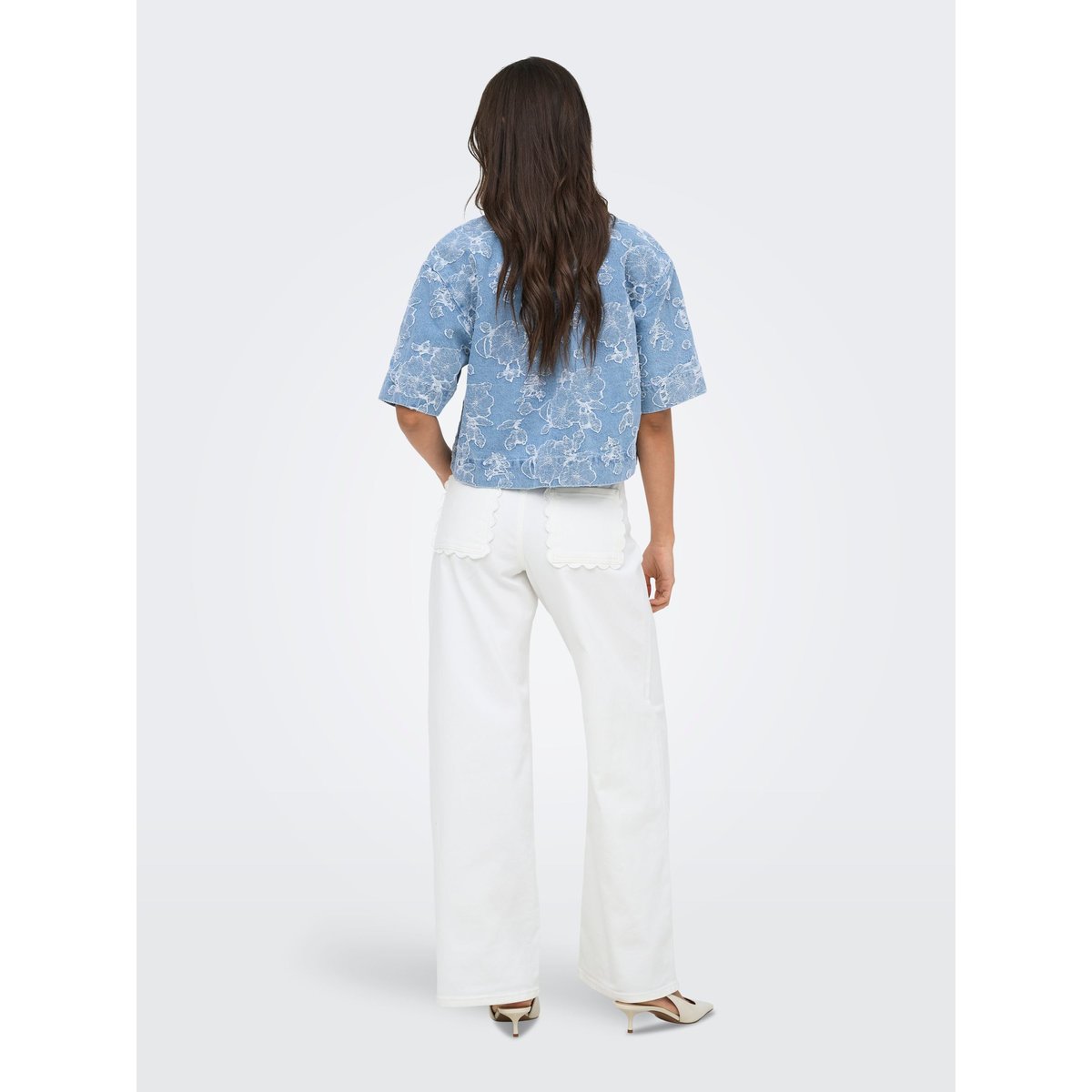 Chemise En Denim light blue denim, ONLY