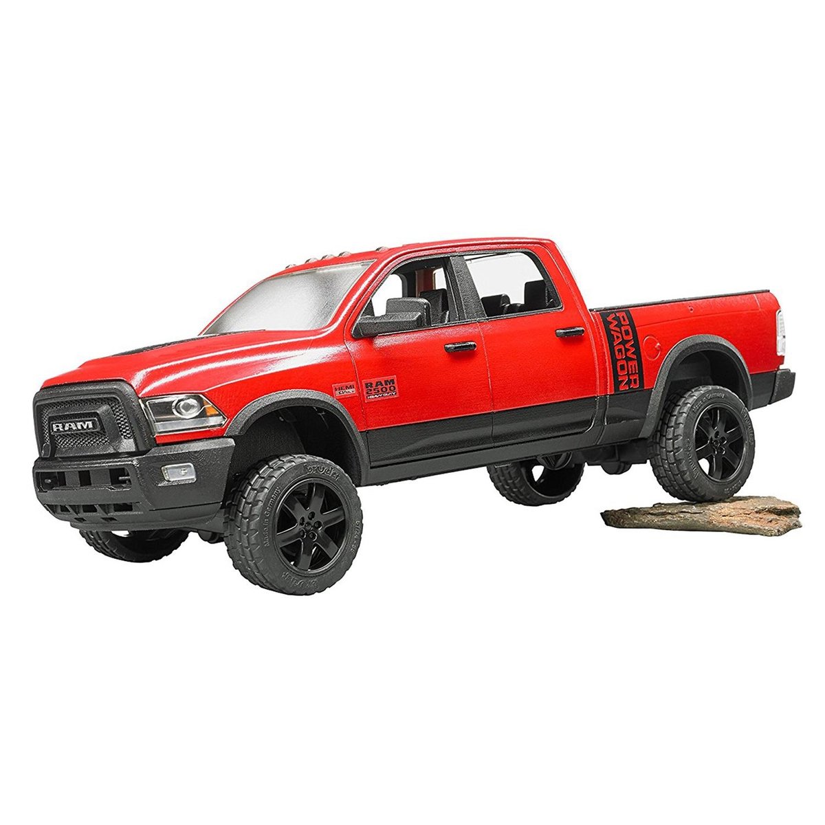 Dodge RAM 2500 Power Wagon rouge, BRUDER
