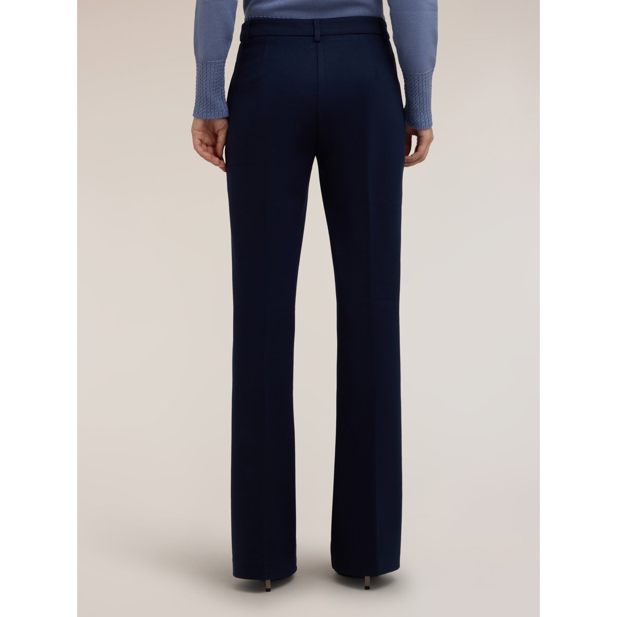 Pantalon évasé bleu, MOTIVI