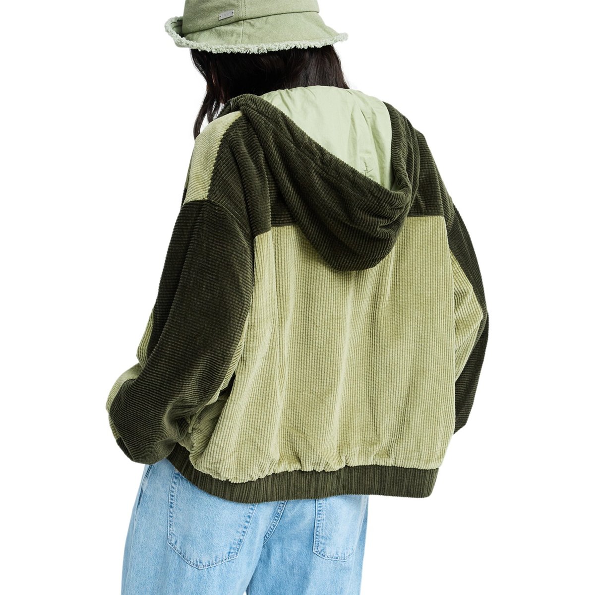 Veste en velours côtelé HAVE A BLAST. vert oil green, ROXY