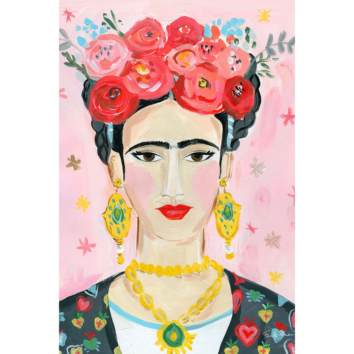 Tableau mode Hommage à Frida tableau alu dibond, HEXOA