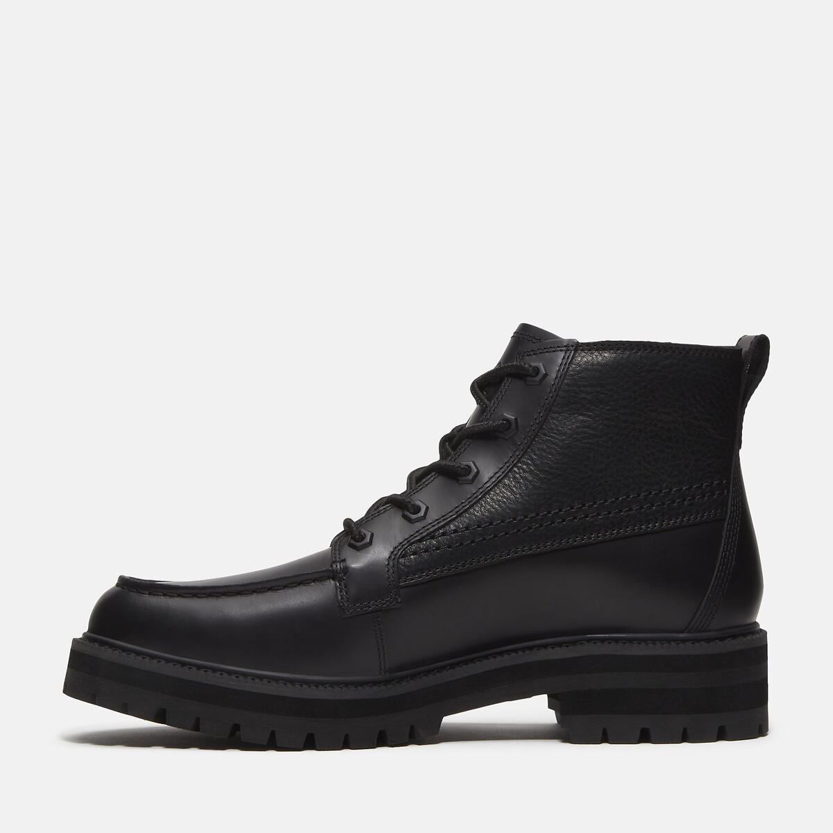 Stivaletti stringati in pelle, BRITTON DRIVE MID LACE nero , TIMBERLAND