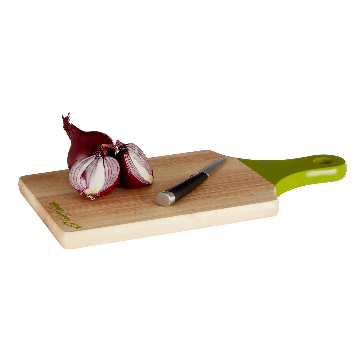 Set of 3 Wooden Chopping Boards brown, SO'HOME