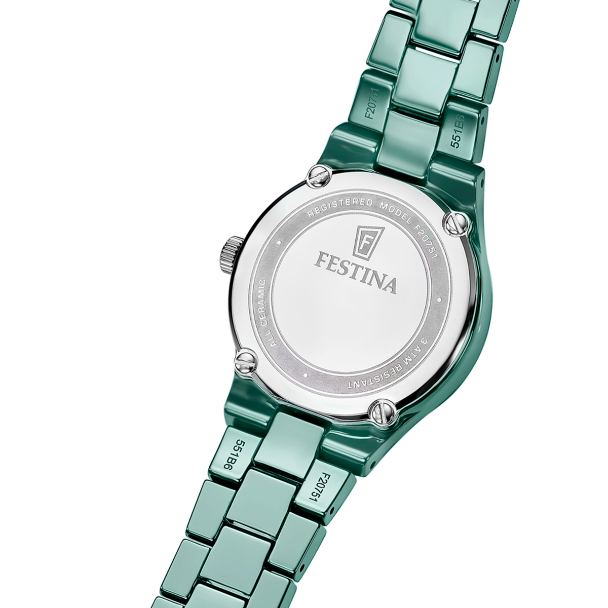 Montre Analogique CERAMIC vert menthe vert menthe vert menthe, FESTINA