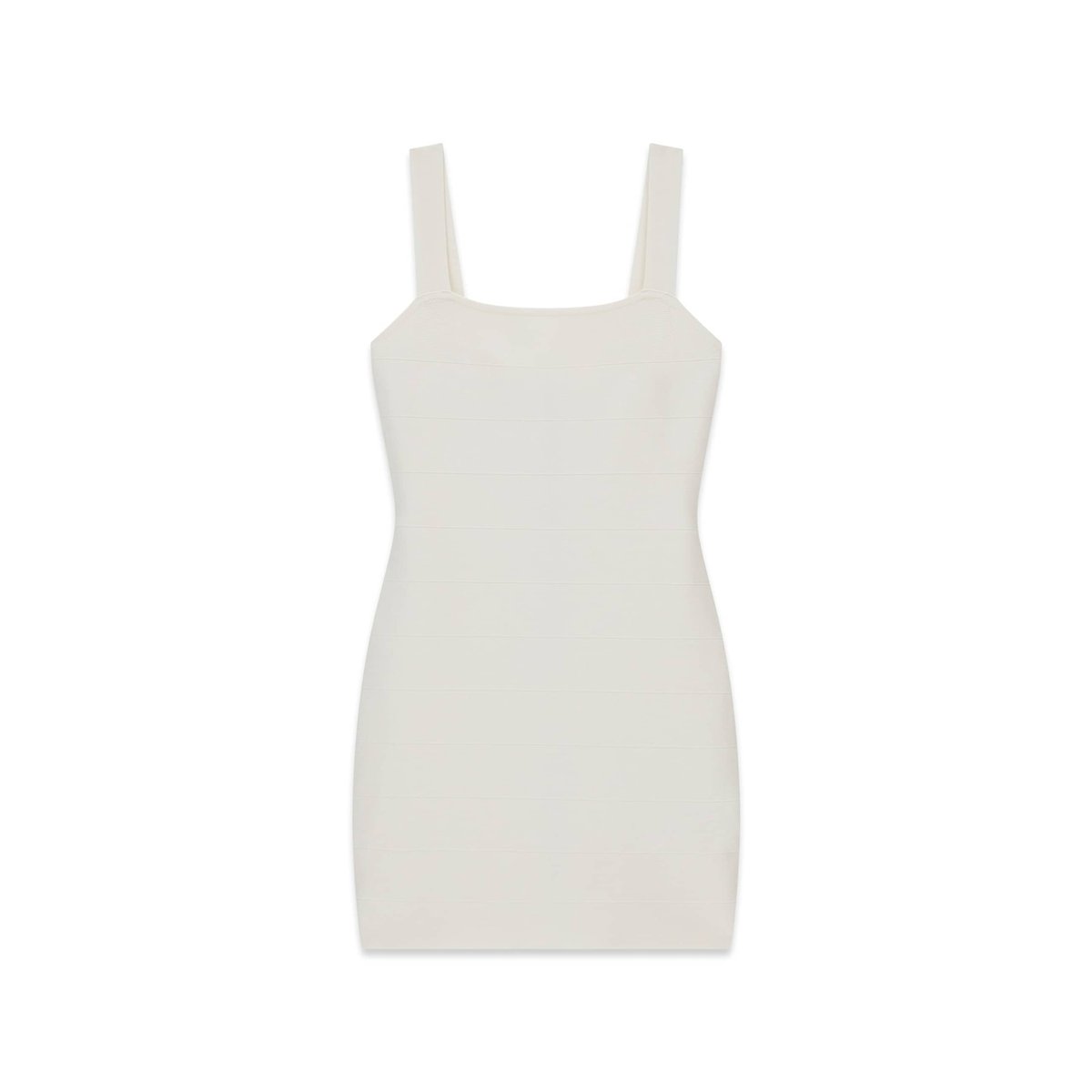 Robe Bandage Courte blanc, GUESS