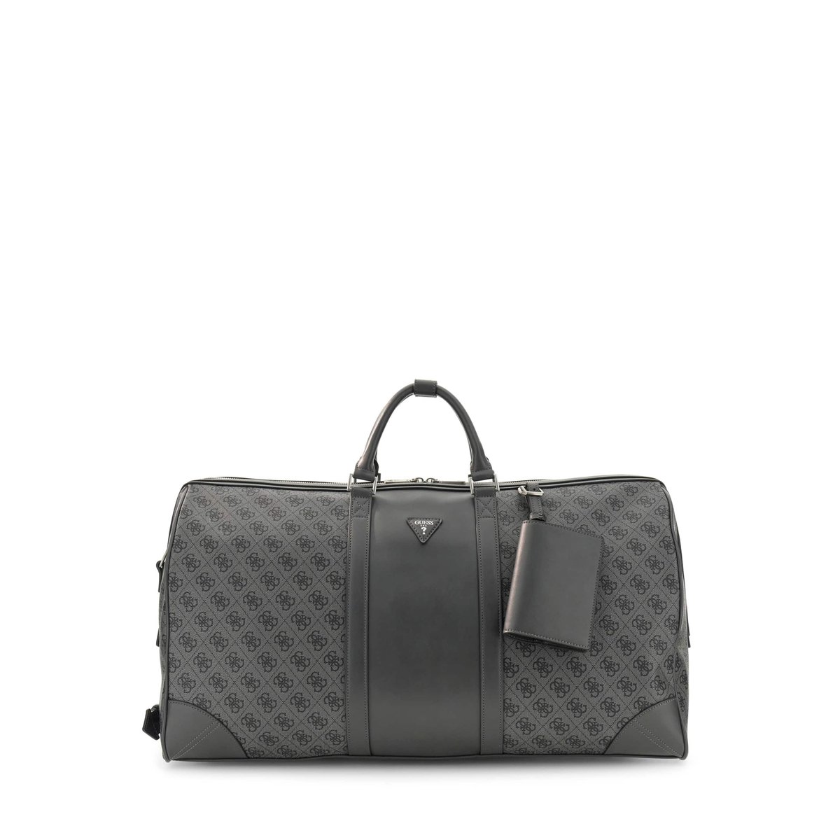 Sac Weekender Avec Logo Milano noir multi, GUESS