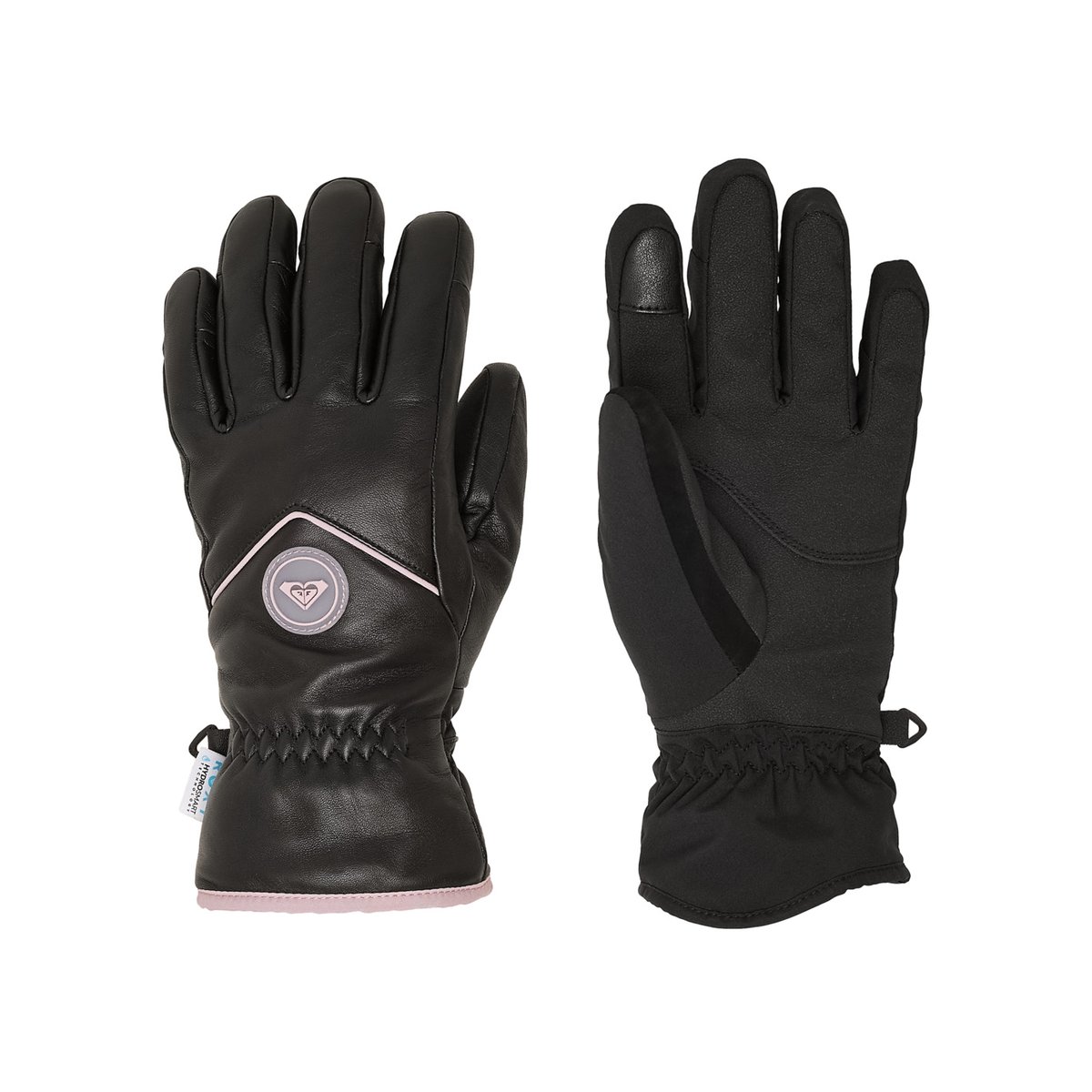 Gants techniques ski/snowboard ICYDAY LEATHER. noir true black, ROXY