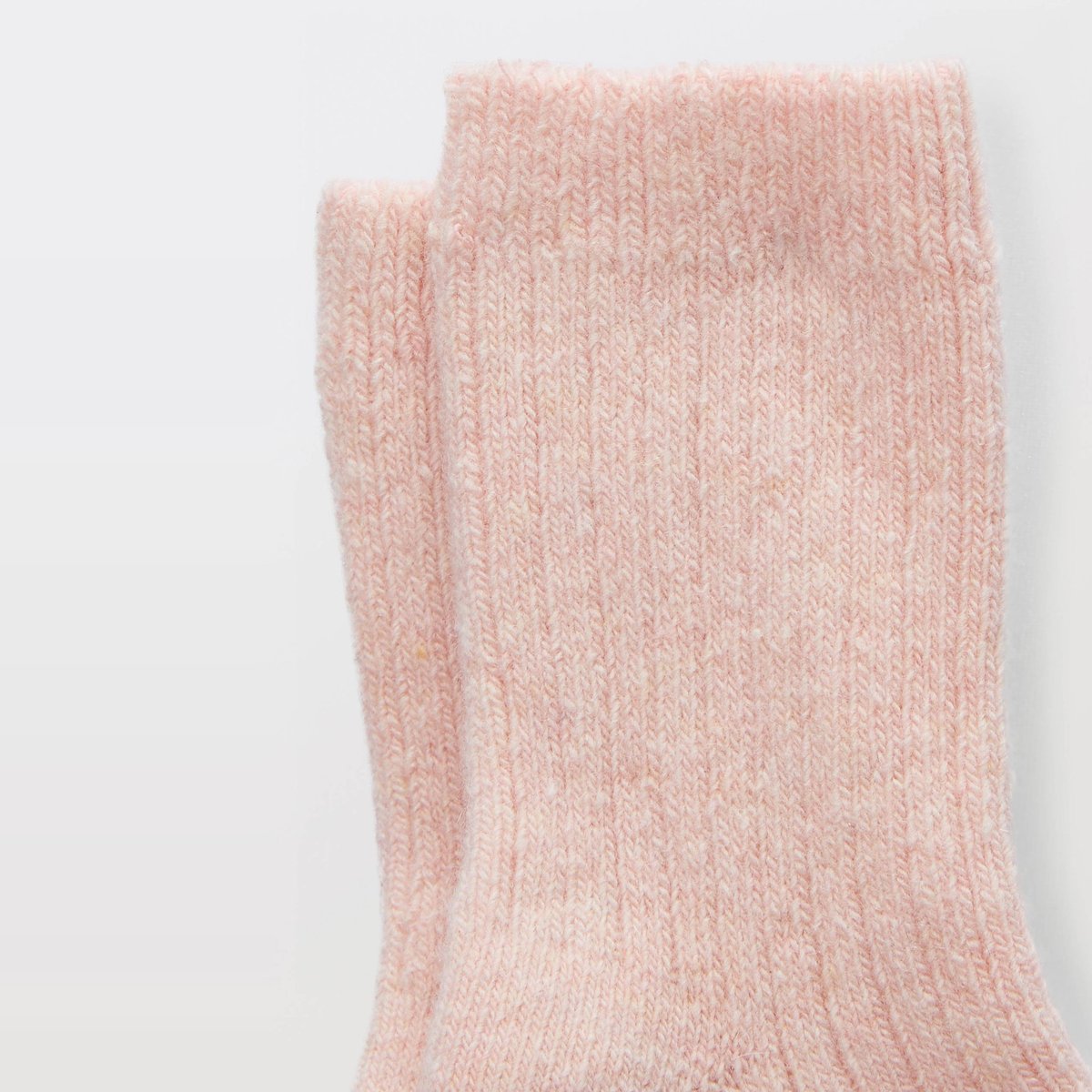 Paire de chaussettes contenant du cachemire et de la laine pasteline, BOUT'CHOU
